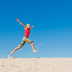 Image showing woman exercising