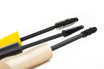 Image showing mascara brushes