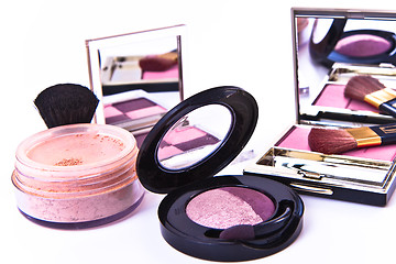 Image showing makeup collection