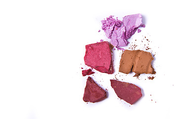 Image showing crushed eyeshadow