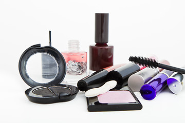 Image showing collection of make-up