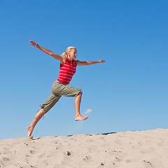 Image showing woman exercising