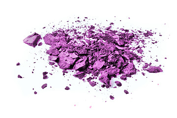 Image showing crushed eyeshadow