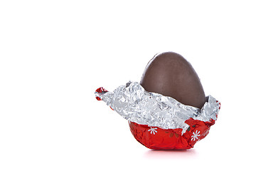 Image showing chocolate easter egg