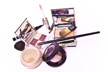 Image showing makeup collection