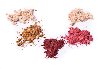 Image showing crushed eyeshadow