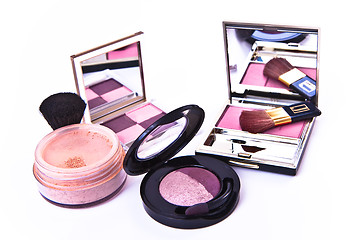 Image showing makeup collection