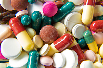 Image showing various pills