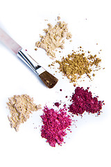 Image showing crushed eyeshadow