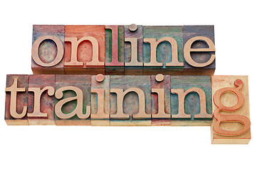 Image showing online training