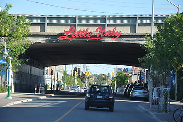 Image showing Little Italy in Ottawa