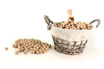 Image showing yellow chickpeas