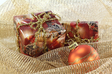 Image showing Christmas gifts