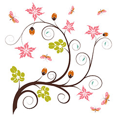 Image showing Floral background