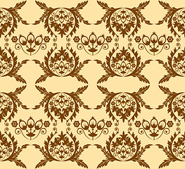 Image showing Floral seamless pattern