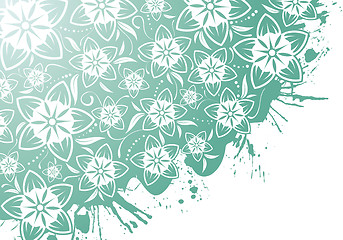 Image showing Floral background