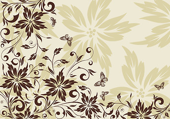 Image showing Floral background