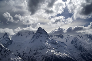 Image showing Evening Mountains