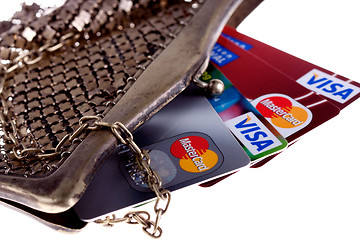 Image showing wallet with credit cards