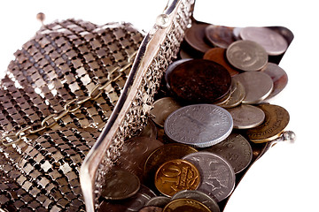 Image showing purse with coins