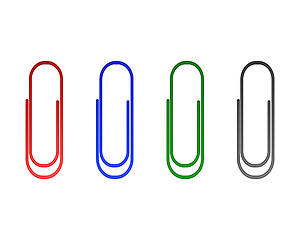 Image showing Paperclips