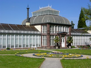 Image showing Ancient greenhouse in Kassel, Germany