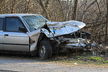 Image showing Car wreck