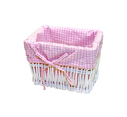 Image showing Pink basket