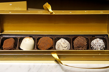 Image showing Chocolate gift box