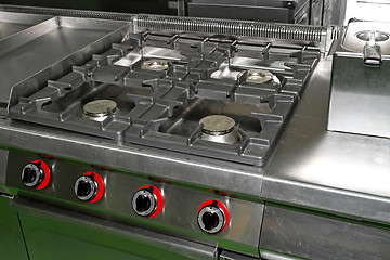 Image showing Professional stove