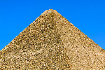 Image showing Great pyramid top