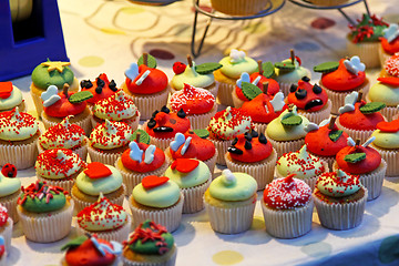 Image showing Cupcake decor
