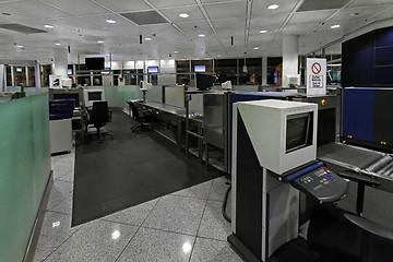 Image showing Airport X ray machine