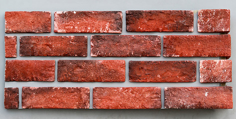 Image showing Red bricks