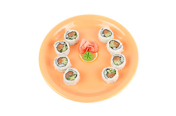 Image showing the sushi