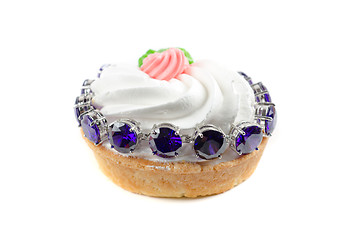 Image showing cupcake and jewel