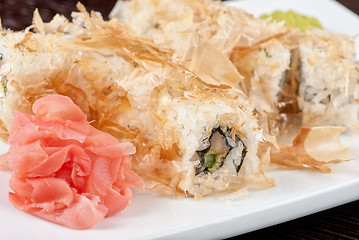 Image showing Sushi rolls