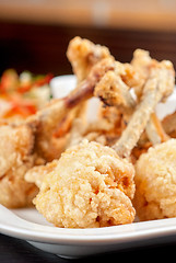 Image showing Fried chicken wings