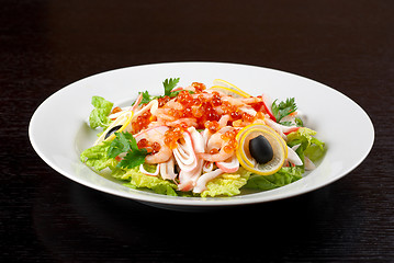 Image showing sea salad