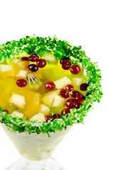 Image showing fruit jelly dessert