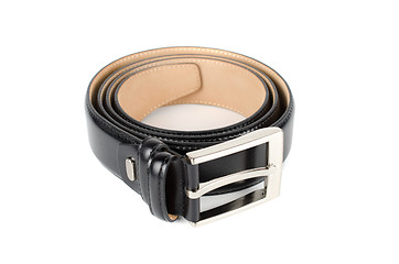 Image showing Men's leather belt