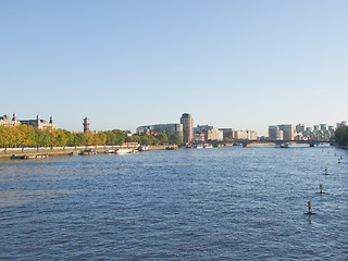 Image showing River Thames in London