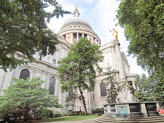 Image showing St Paul Cathedral, London