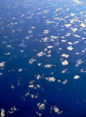 Image showing clouds and ocean