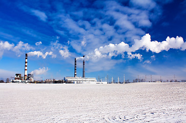 Image showing Chemical factory