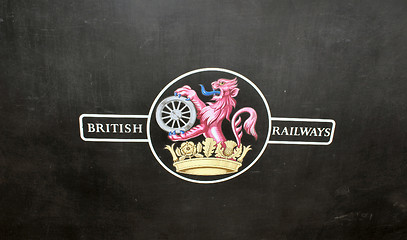 Image showing train insignia