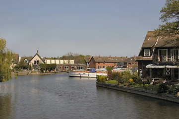 Image showing norfolk broads marina