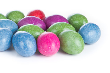 Image showing easter eggs isolated