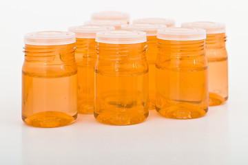 Image showing cosmetic glass containers