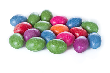 Image showing easter eggs isolated